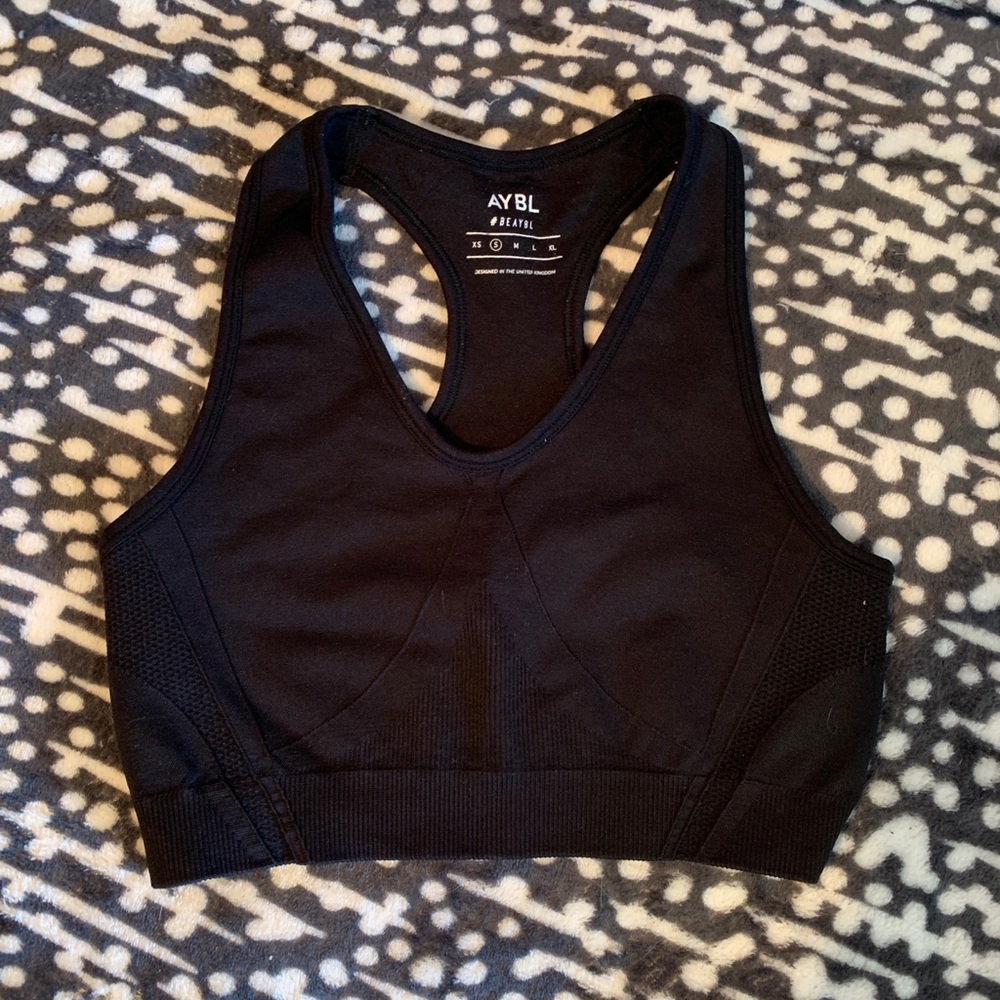 Aybl balance V2 black seamless bra